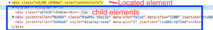 Inner Html Of Child Elements Playwright Python